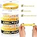 Threan Bee Silicone Bracelets Bulk Honeybee Rubber Wristbands Pack for World Bee Day Easter Basket Stuffers Birthday Spring Summer Party Favors Decorations Gifts for Bags96 Pieces - Image 4