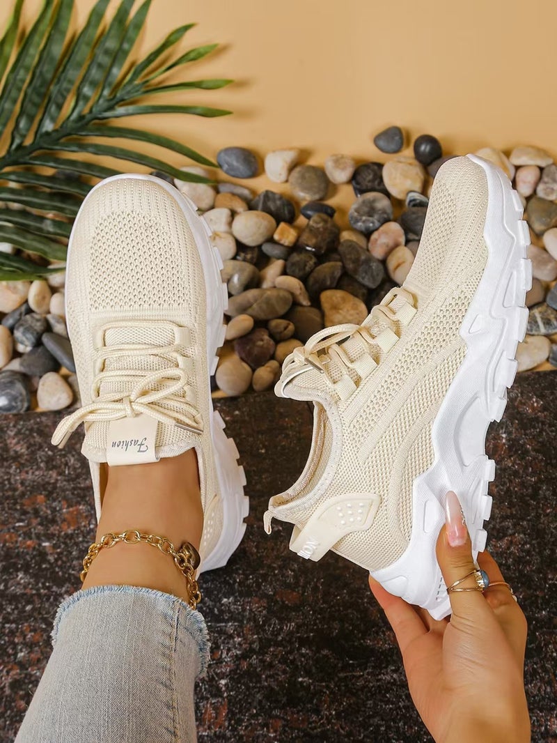 Women's Breathable Mesh Casual Sneakers - Image 5