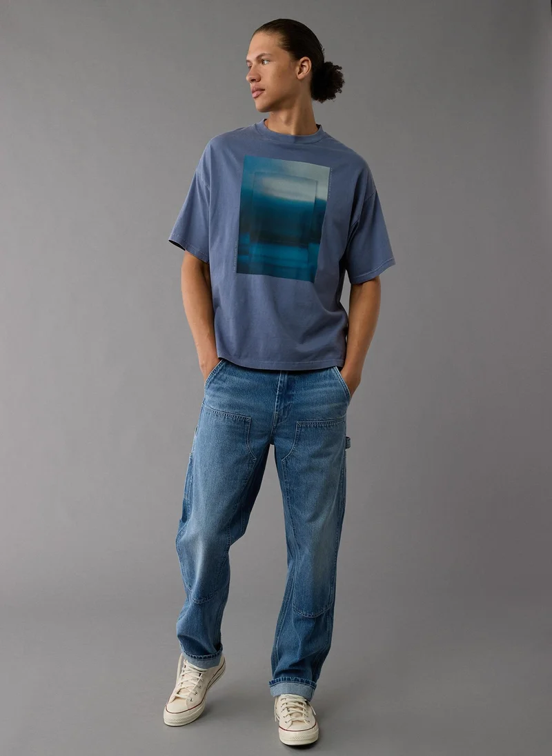American Eagle Graphic Crew Neck T-Shirt