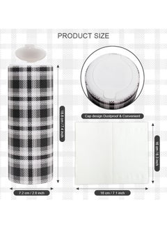 Affosentials Affosentials Timeless Classic Car Tissue Box | 4 Tubes x 70 Sheets | Car Cup Holder Tissue | Premium Soft Facial Tissue Box | Party Decor | Designer Tissue | Car Accessories | School Bag Tissue | Gift | Party Decor | Office Desk Tissue Box | Kitchen Tissue | Kids Tissue | Kids School Bag Tissue | Compact Tissue Box | Soft Tissue | Facial Tissue | Mothers Day Gift | Baby Shower | Wedding Basket Gift | Desk Organizer | Desk Accessories  - Image 4