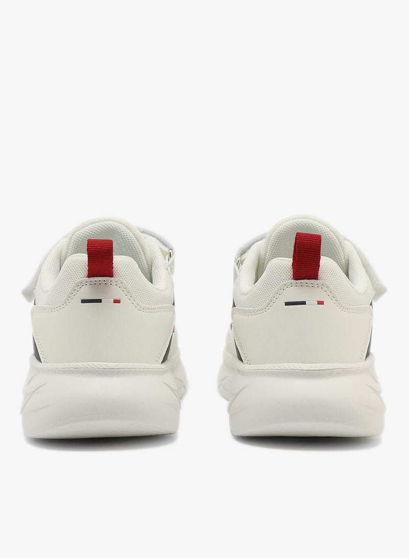 U.S. Polo Assn. أحذية بلاس جونيور للأطفال - أبيض - Image 3