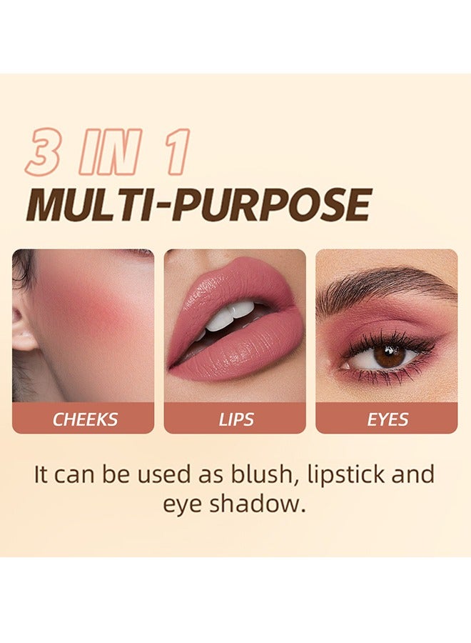 راني دراجون أحمر شفاه غير لامع -3 ألوان شفاه الصقيل طويل الأمد مقاوم للماء غير لاصق كوب أحمر الشفاه مجموعة ، 3 قطع أحمر الشفاه السائل غير اللامع المخملي ، مجموعة مستحضرات التجميل ماكياج ملمع الشفاه السلس للنساء - Image 2