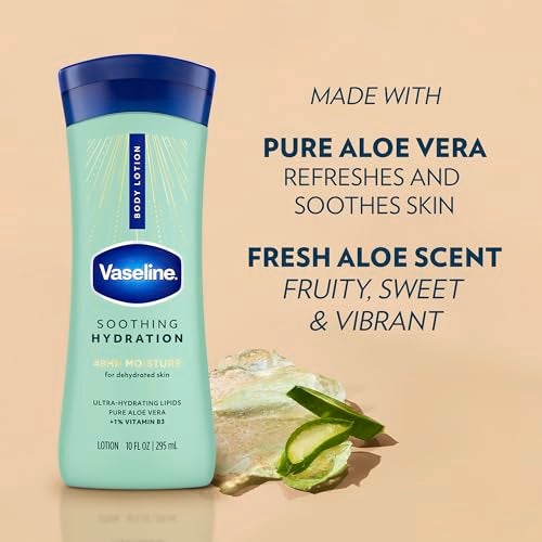 Vaseline Total Moisture Aloe Fresh Lotion, 10 Oz - Image 4