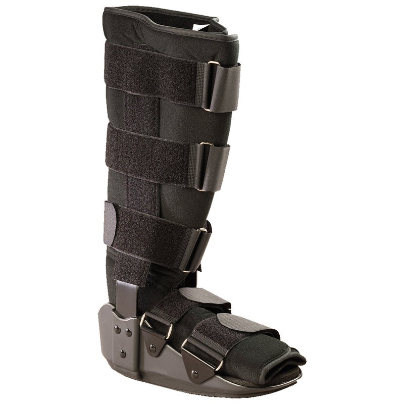 OTC Short Leg Cast High Top Walker Boot Black LargeTall