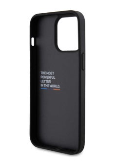 BMW iPhone 15 Pro Case M Carbon Back Cover / Easy Snap-On / Drop Protection - Black  - Image 4