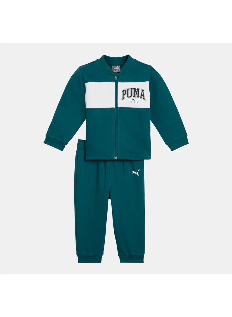 PUMA Kids' Minicats Squad Jacket and Joggers Set