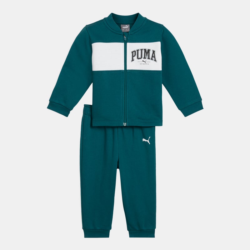 PUMA Kids' Minicats Squad Jacket and Joggers Set - Image 1