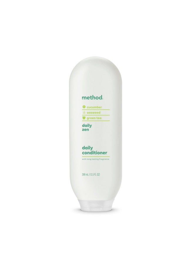Method - Method Everyday Conditioner, Daily Zen with Cucumber, Green Tea, and Seaweed Scent Notes, Paraben and Sulfate Free, 13.5 oz (Pack of 1) - Image 1
