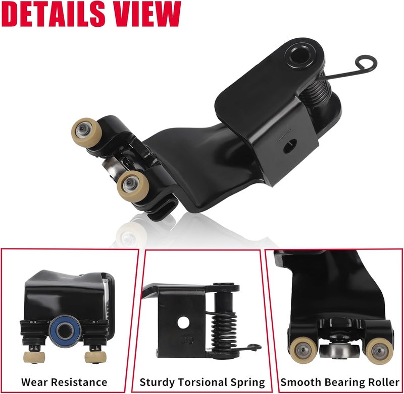 KOROP Sliding Door Roller 1 pair for 2005-2010 Honda Odyssey EX EX-L Touring,Power Slide Door Roller Assembly Replace # Left 72561-SHJ-A21, 924-128. Right 72521-SHJ-A21, 924-129 - Image 4
