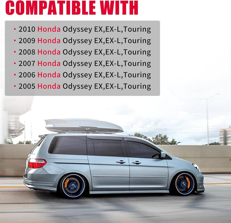 KOROP Sliding Door Roller 1 pair for 2005-2010 Honda Odyssey EX EX-L Touring,Power Slide Door Roller Assembly Replace # Left 72561-SHJ-A21, 924-128. Right 72521-SHJ-A21, 924-129 - Image 2