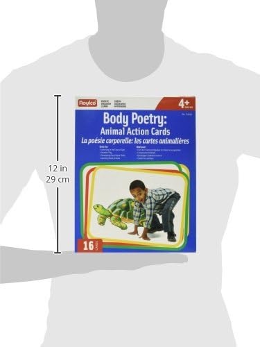 Roylco Body Poetry Animal Action Cards  Set of 16 - Image 2