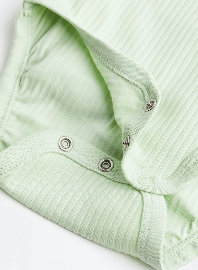 H&M Kids 3 Pack Assorted Ribbed Bodysuit