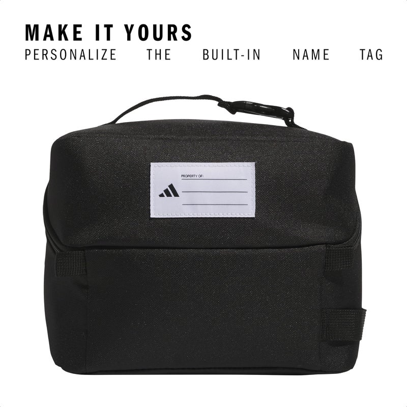 Adidas حقيبة غداء ترويجية مع مقبض، صندوق بنتو معزول للنساء والرجال - Image 4