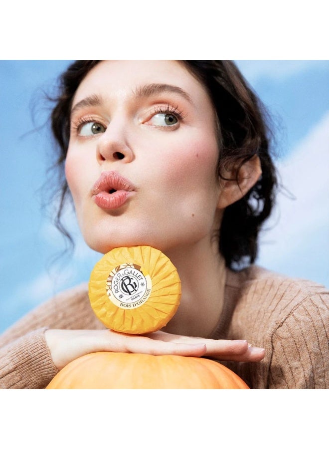 ROGER & GALLET Roger&Gallet Bois D'Orange Perfumed Soap 3x100g - Image 4