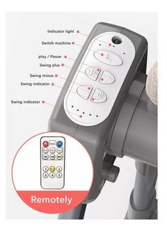 Baby Life Automatic Baby Swing Cot And Bedside Crib With Bluetooth  - Image 4