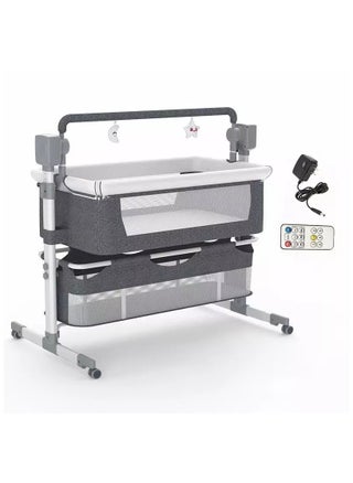 Automatic Baby Swing Cot And Bedside Crib With Bluetooth - pzsku/Z166FBFCD62C2076F3B87Z/45/1746224423/0fd5155b-6d0e-4685-9988-d1f17ac4159f
