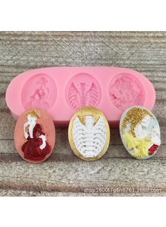 Skull Girl Cartoon Silicone Cake Mold