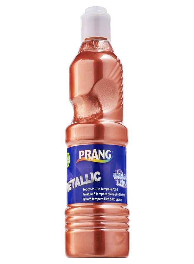 Prang Washable Tempera Paint, Assorted Metallic Colors, 16 Oz., 6 Count - Image 5