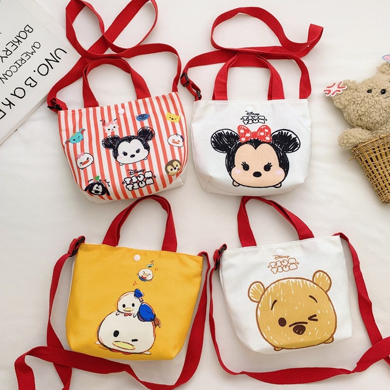 New Ins Canvas Handbag 2023 Selling Korean Style Casual Kidsren'S Bag Single Shoulder Crossbody Bag Manufacturer - Image 2
