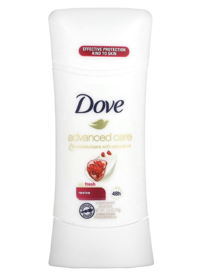 Dove Advanced Care Go Fresh Antiperspirant Deodorant Revive 2.6 oz (74 g)