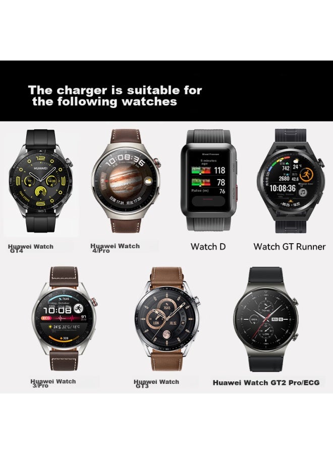 Kovol Magnetic Charging Dock Compatible With Huawei Watch 5/gt5, Gt4/3/d2/watch4/3/pro/runner/fit4/4pro, Honor Fast Charging Base - Image 1