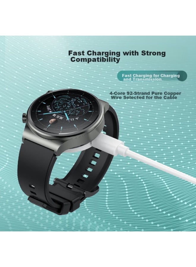 Kovol Magnetic Charging Dock Compatible With Huawei Watch 5/gt5, Gt4/3/d2/watch4/3/pro/runner/fit4/4pro, Honor Fast Charging Base - Image 2