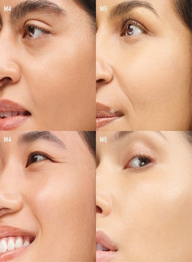 جلوسير خافي عيوب لامع لامع - تغطية ندية قابلة للبناء، لون أسمر متوسط ​​5 - درجة أساسية حمراء 4.8 جرام - Image 3