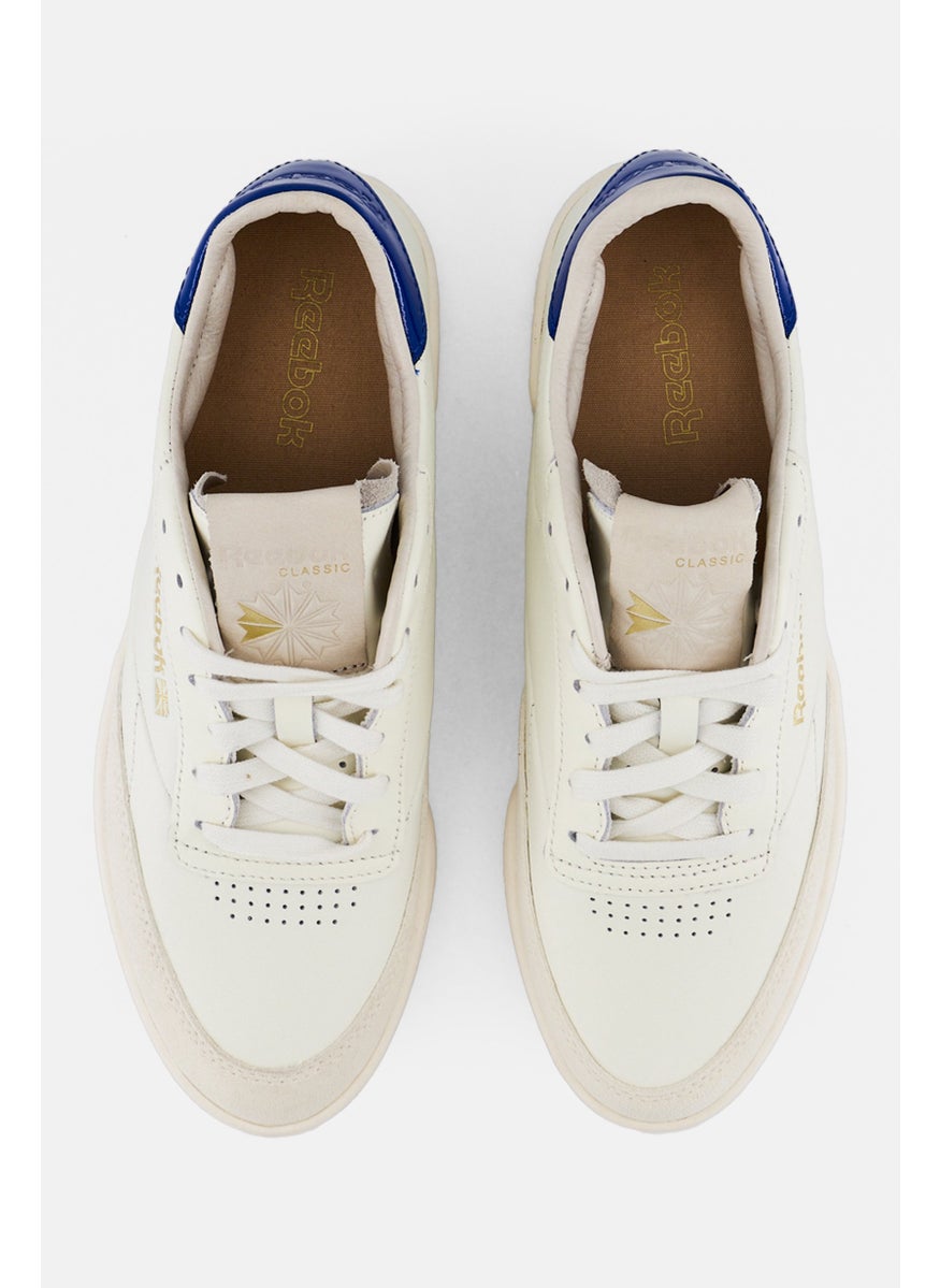 Reebok Women Club C clean Lace Up Tennis Shoes , White  - Image 4