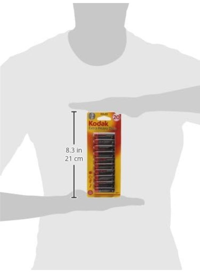 Kodak بطاريات كوداك سوبر هيفي ديوتي AA - Image 3