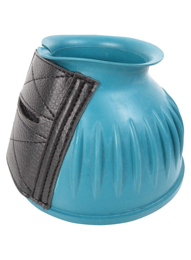 كاشيل حذاء كاشيل المصنوع من المطاط على شكل جرس حصان، لون أزرق مخضر، مقاس M - Image 2