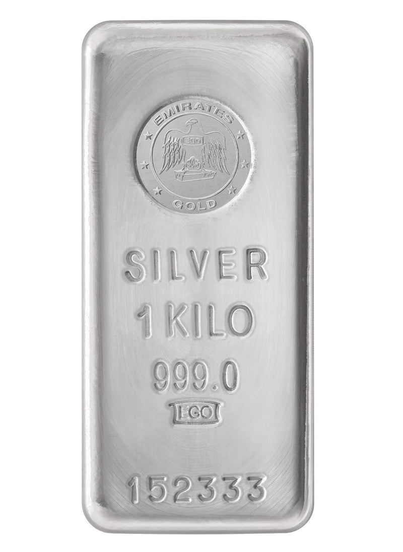 Emirates Gold - Emirates | 1kg Pure Silver Bar 999 - 1 Kilogram - Image 1