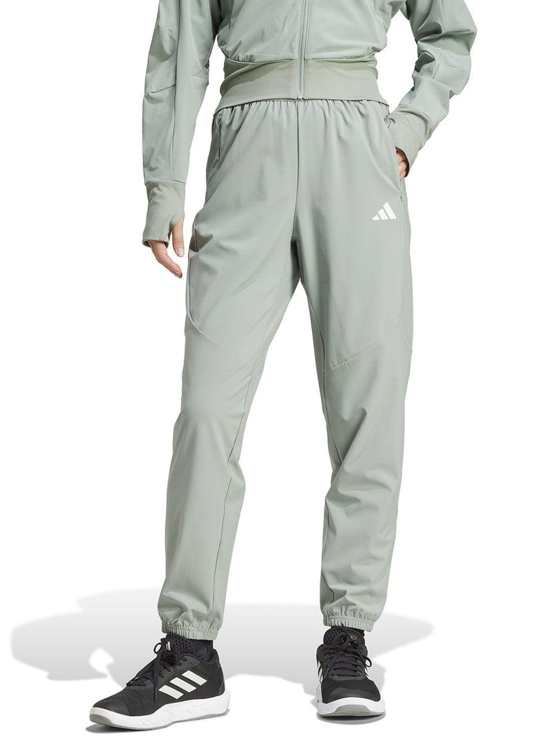 adidas بنطلون تدريب نسائي من دي فور تي منسوج - Image 1