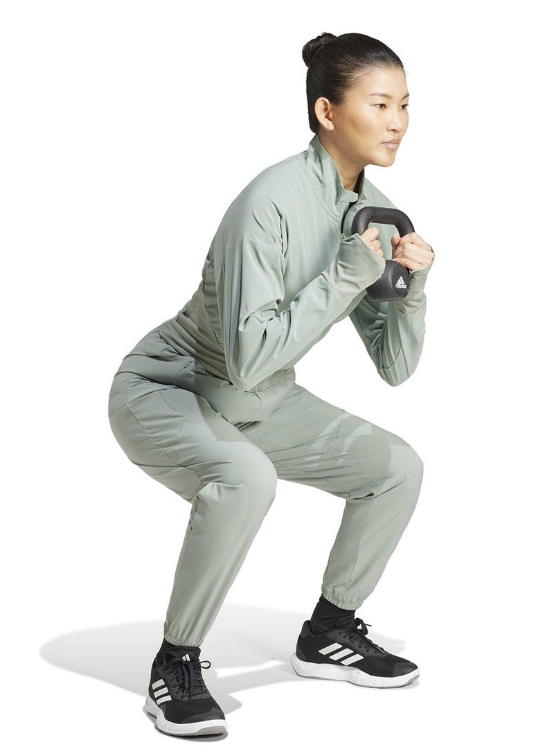 adidas بنطلون تدريب نسائي من دي فور تي منسوج - Image 5