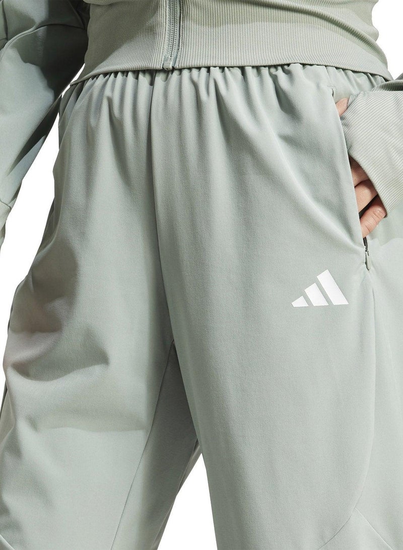 adidas بنطلون تدريب نسائي من دي فور تي منسوج - Image 3