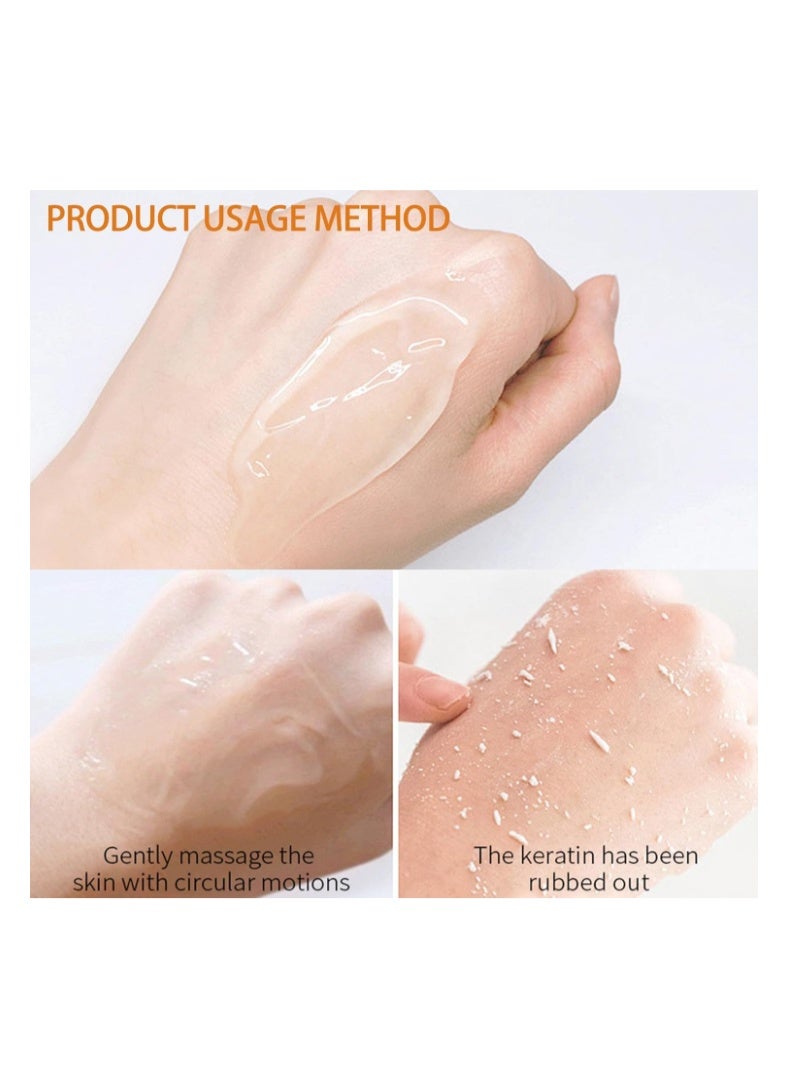 Orange Enzymes Exfoliating Brightening Gel LF 16-35 (50g) – Gentle Face & Body Scrub for Radiant Skin - Image 5