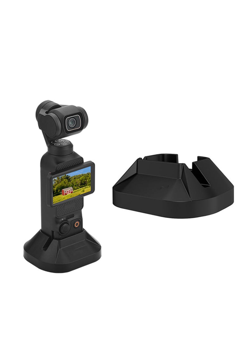 Generic - Table Base Expansion Mount For DJI Pocket 3 Handheld Gimbal Support Base Desktop Stand Holder (Black) - Image 1