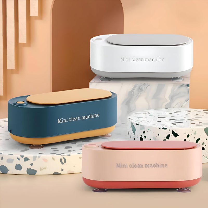 Advanced Ultrasonic Jewelry Cleaning Devices: the Best Professional Device with Powerful Recharge Feature Ensures 360° All-Round Care of Portable Glasses for All Ornaments - Image 1