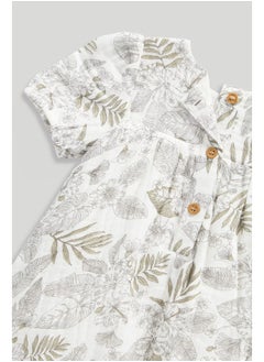 mothercare Floral Occasion Dress and Knickers  - Image 1