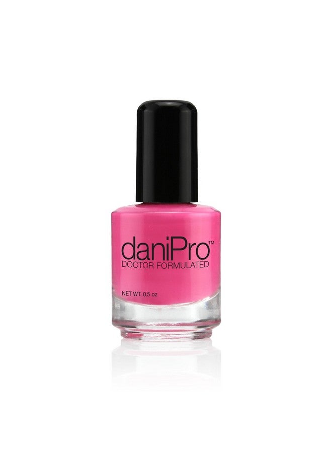 DaniPro Doctor Formulated Bright Pink Nail Polish My Girl Fingernail Polish & Toenail Polish 0.5 Oz With Biotin & Vitamins Vegan Formula For Healthy Nails Manufactured In The Usa - Image 1