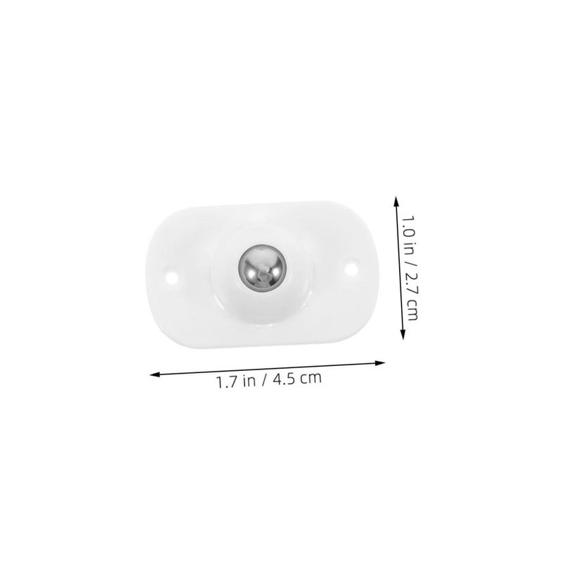 32pcs Small Self Adhesive Caster Wheels 360 Swivel For Furniture Storage Box Trash Can - Image 3
