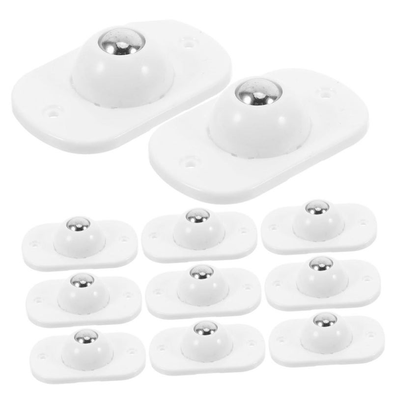 32pcs Small Self Adhesive Caster Wheels 360 Swivel For Furniture Storage Box Trash Can - Image 2