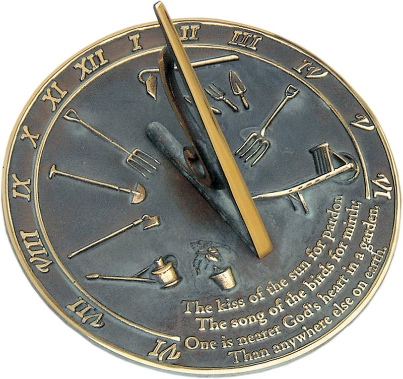 RM2307 Brass Sundial "Kiss of the Sun"