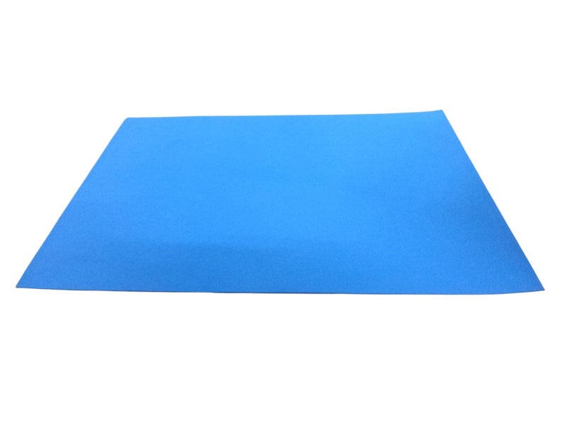 Simba Flexible Foam Sheet Sticker Solid Colors 2 mm 50 × 70 cm Blue Model GL-EVA-047