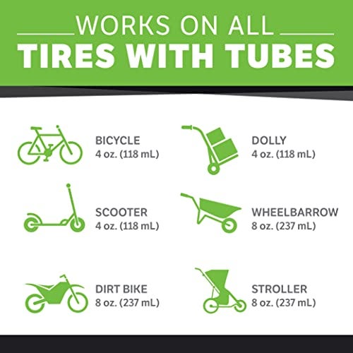 Slime 10004 Dirt Bike Tube Puncture Repair Sealant, Prevent and Repair, suitable for all Dirt Bikes with Tubes, Non-Toxic, Eco-Friendly, 16oz bottle - Image 3