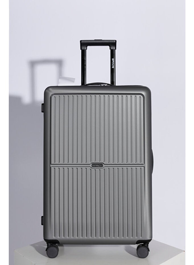 Space Luggage Set, ABS Material including Carry On Cabin Sizes, 20/24/28 Inches, Iron Gray - Image 2