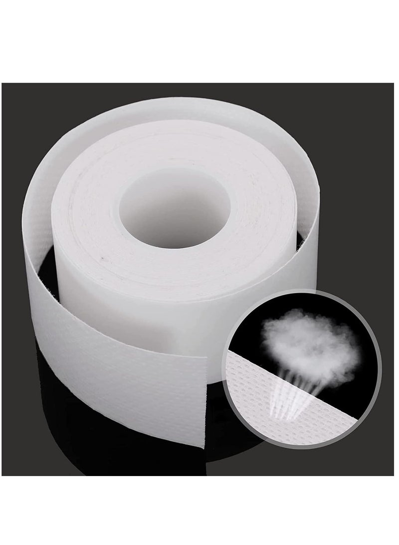 Altheqa 1pc Collar Sweat Pads, A Roll Sweat Prevention Collar Tape, Invisible Self Adhesive Shirt Collar Protector Neck Liner Pads Feel Fresh & Dry All Day  - Image 5