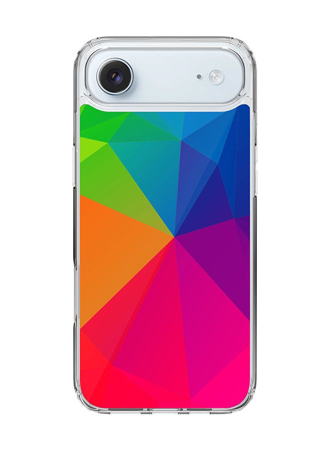 Stylizedd Classic Clear MagSafe Case for iPhone 17 Air , Hybrid Soft Case Flexible Edges Anti Drop TPU PC Gel Thin Transparent Cover [ Designed for iPhone 17 Air ] - Air, Water, Earth, Fire Full Print