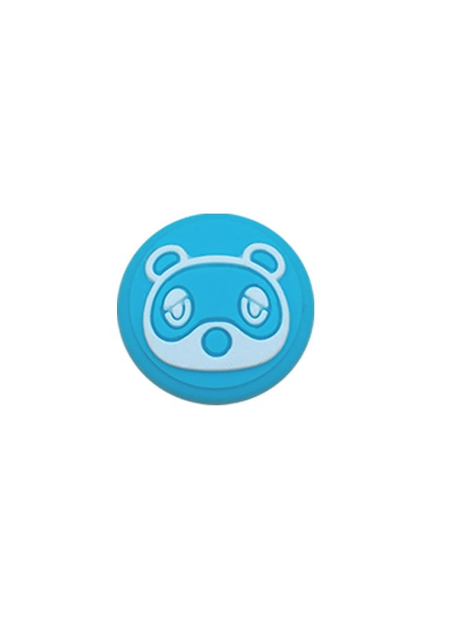 Nintendo Switch Rocker Cap Animal Forest Leaf Handle Rocker Cap OLED Lite Rocker Protective Cap-Product Color:Rac Blue One - Image 1