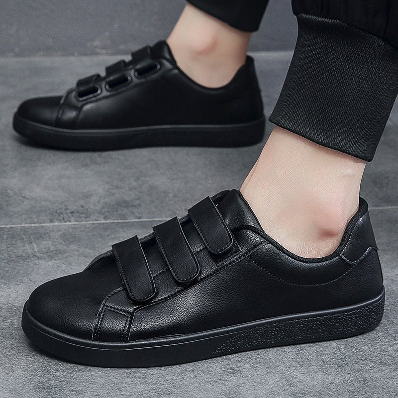 2025 New Autum Men's White Shoes, Sneakers, Fashionable Shoes, Men's Shoes, Men's Casual Leather Shoes, Versatile Trendy Shoes - Image 5