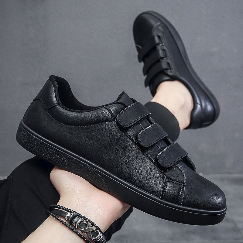 2025 New Autum Men's White Shoes, Sneakers, Fashionable Shoes, Men's Shoes, Men's Casual Leather Shoes, Versatile Trendy Shoes - Image 3